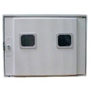2-C POLYESTER CABINET WITH INSPECTION HOLE