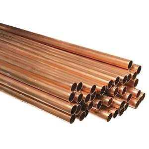 Sanitary chromed copper piping in roll