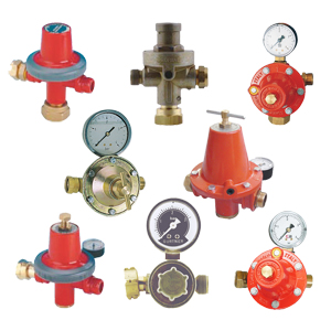 LPG regulators for fixed containers