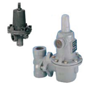 Fisher LPG regulators with safety device for large volumes