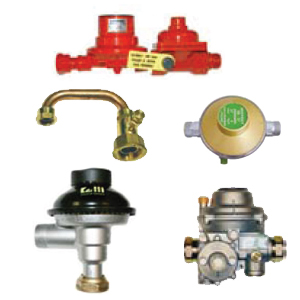 Regulators and accessories for piped LPG