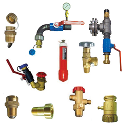 Accessories for LPG containers