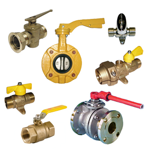 Valves for flammable gases