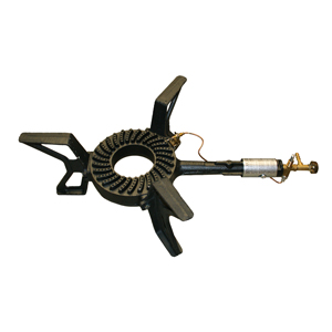 3-LEG BURNER WITH SAFETY FLAME