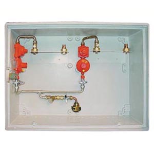 LPG 150 mbar 2-C PE20 CABINET WITH INSPECTION HOLE